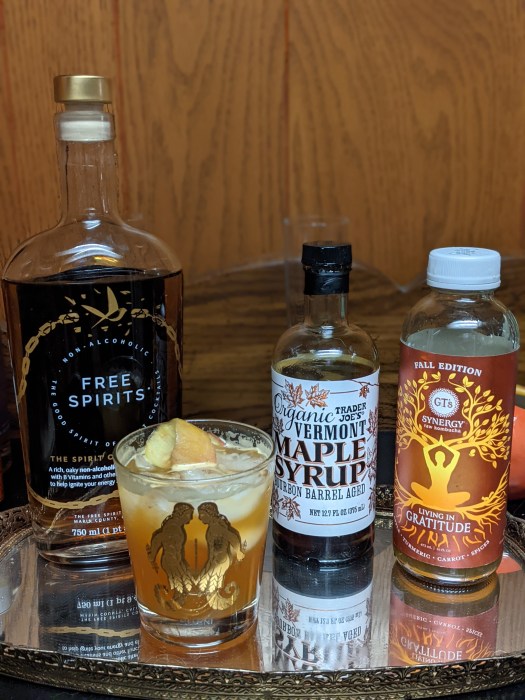 Cider Mill Fizz- Kombucha Zero Proof Cocktail
